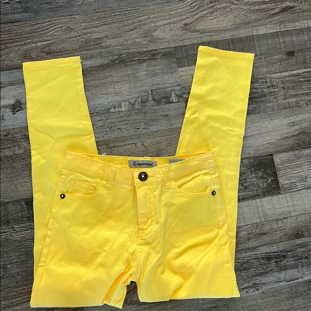 Beautiful Yellow Skinny Jeans